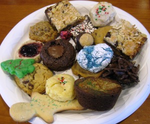 christmas cookie exchange at work