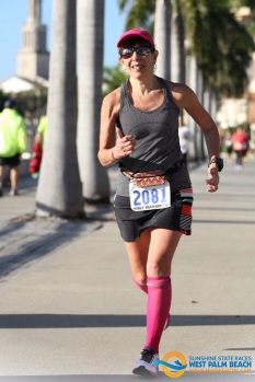 Jan 2015 -W. Palm Beach Half Marathon - which went well